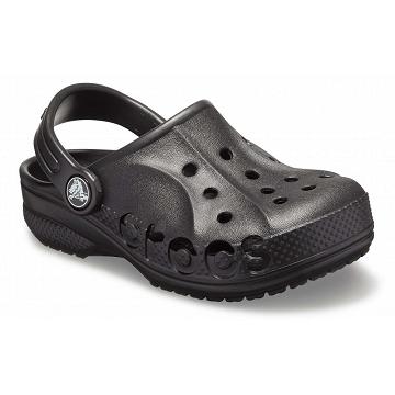 Crocs Baya Boys' Clogs Black | Australia 1364SGLO